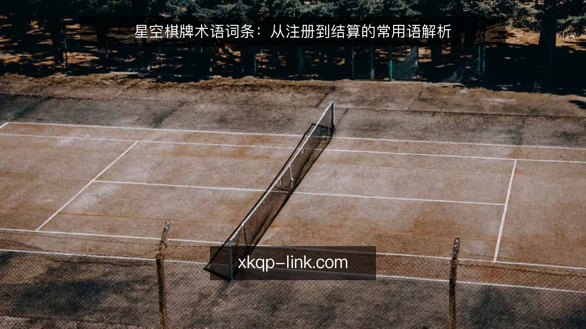 星空棋牌术语词条：从注册到结算的常用语解析